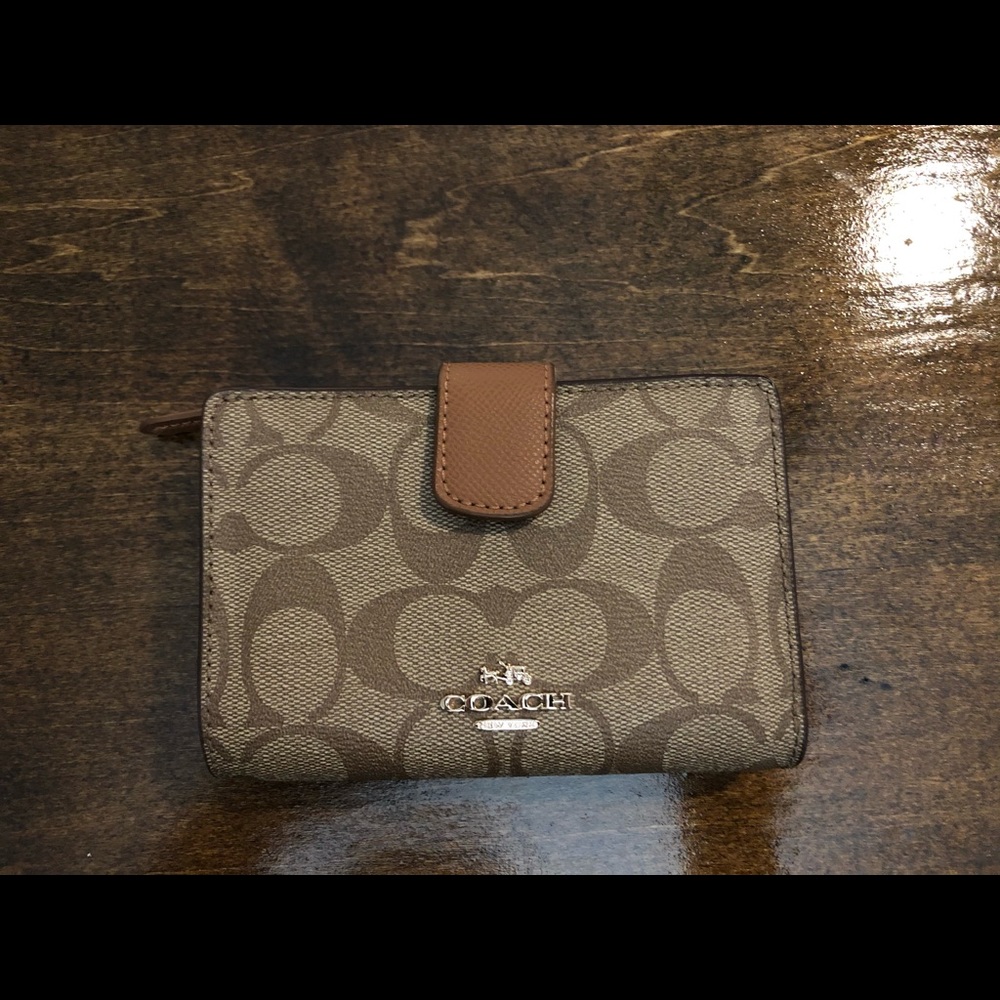Coach signature wallet